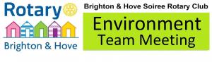 Environment Team Meeting at 5.30pm 